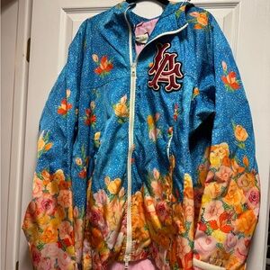 Gucci mlb La dodgers anime jacket windbreaker new